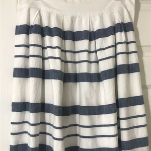 G. H. Bass & Co. Striped Summer Cotton Skirt